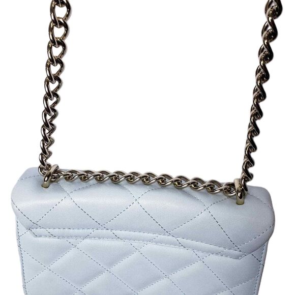 Kate Spade Emerson Place Lawren Quilted Leather Chain Adjustable Strap Crossbody - Picture 7 of 13